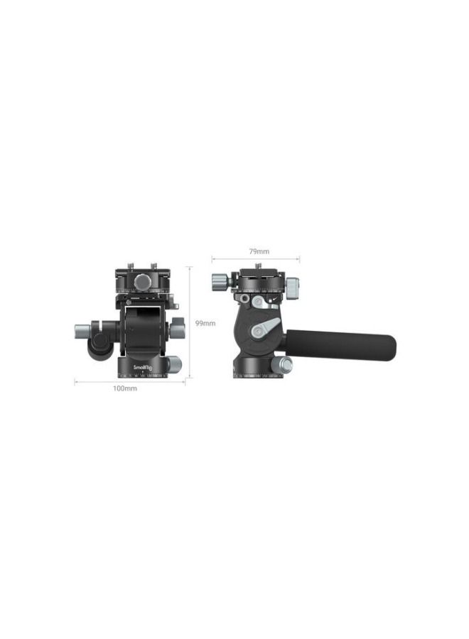 SmallRig Lightweight Fluid Video Head 3457B