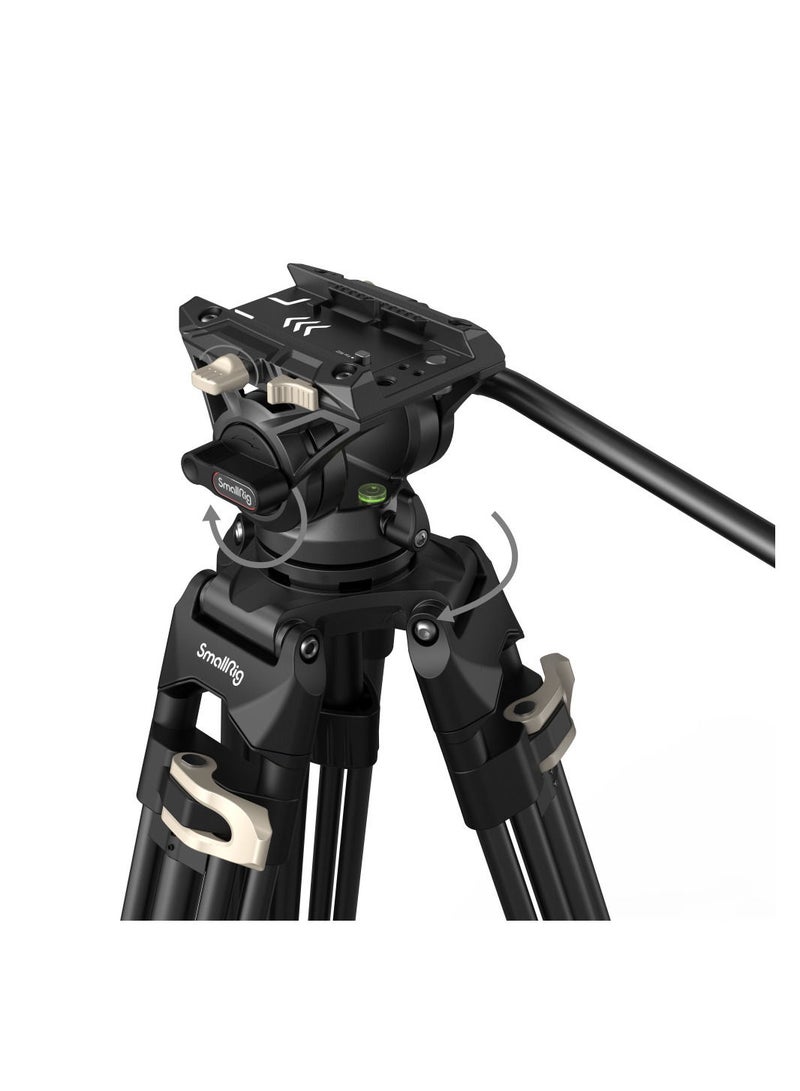 SmallRig Heavy-Duty Fluid Head Tripod AD-01 3751