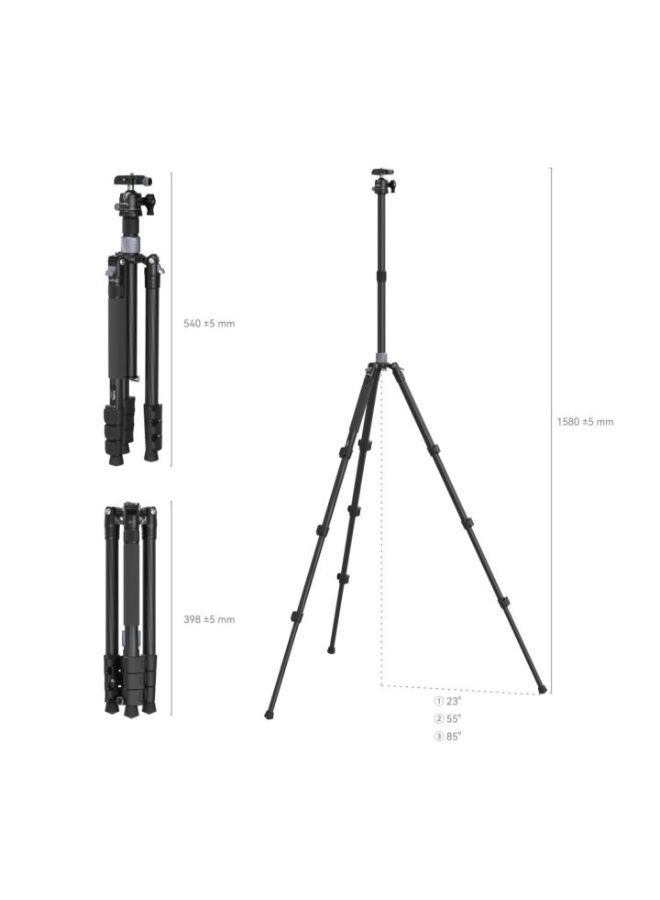 SmallRig Carbon Fiber Tripod with Center Column AP-20