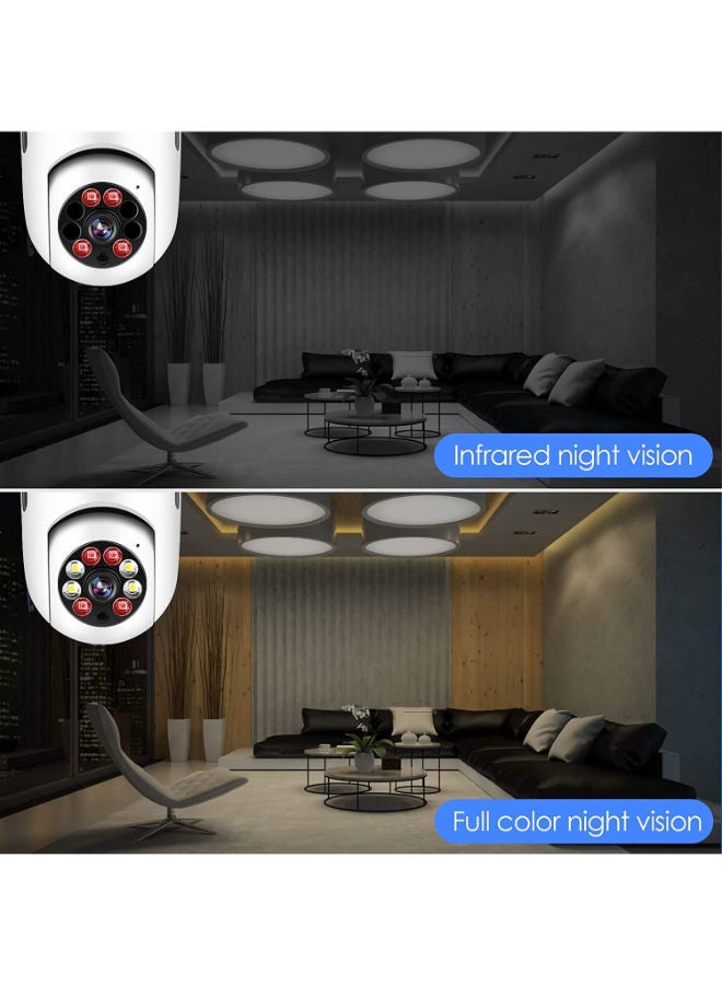 Smart wifi camera security monitor dual light HD night vision Auto 360 degree views Surveillance camera