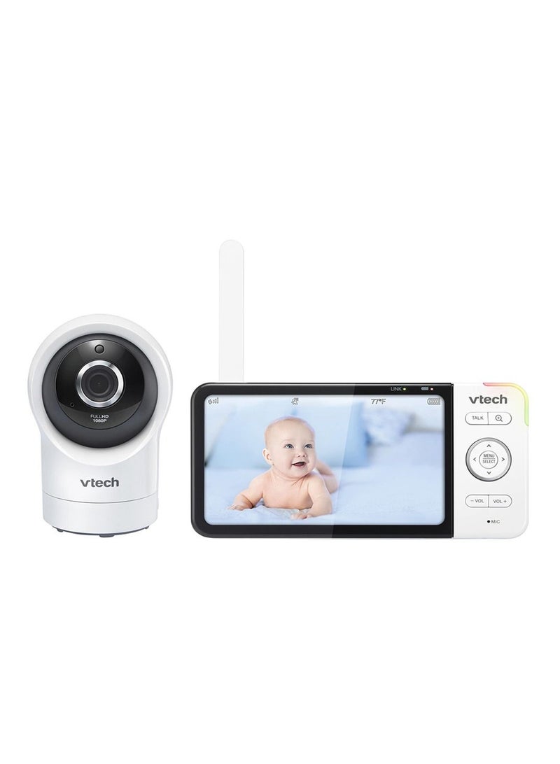 Video Monitor-5 HD Color Screen With Pan And Tilt Camera