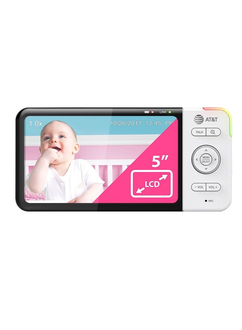 Video Monitor-5 HD Color Screen With Pan And Tilt Camera