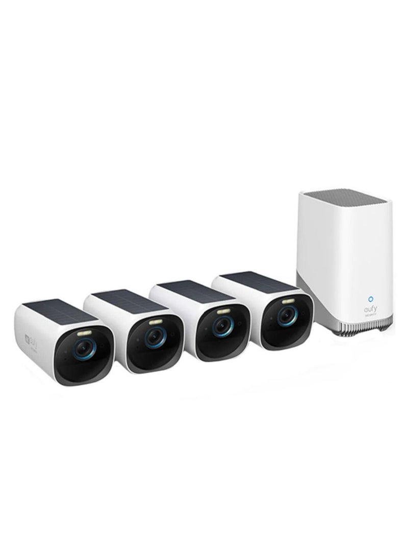 Eufy Security Camera T88733W1 S330 4 Camera Kit