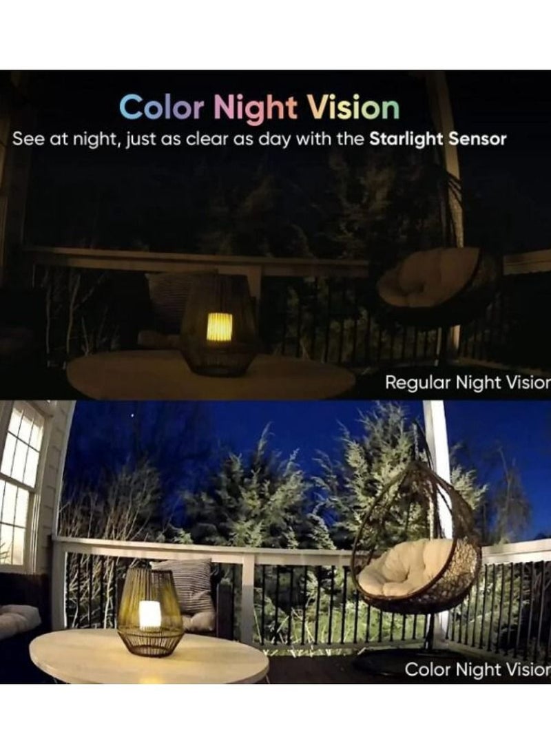 Color Night Vision, Wired 1080p HD Indoor/Outdoor Video Camera, Works with Alexa, Google Assistant, and IFTTT