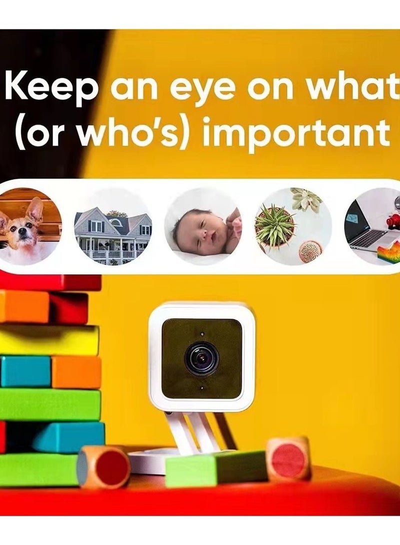 Color Night Vision, Wired 1080p HD Indoor/Outdoor Video Camera, Works with Alexa, Google Assistant, and IFTTT