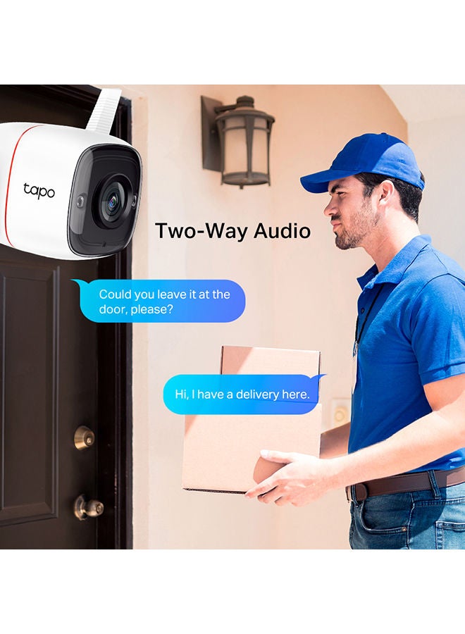 C310 Tapo Outdoor Smart Security Camera with Night Vision Mode, 3 MP