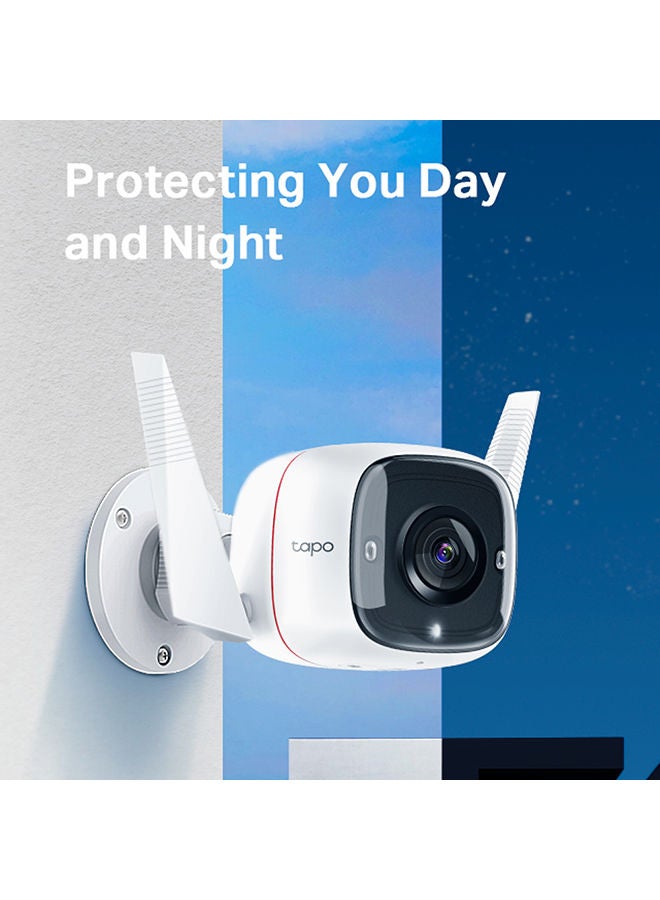 C310 Tapo Outdoor Smart Security Camera with Night Vision Mode, 3 MP