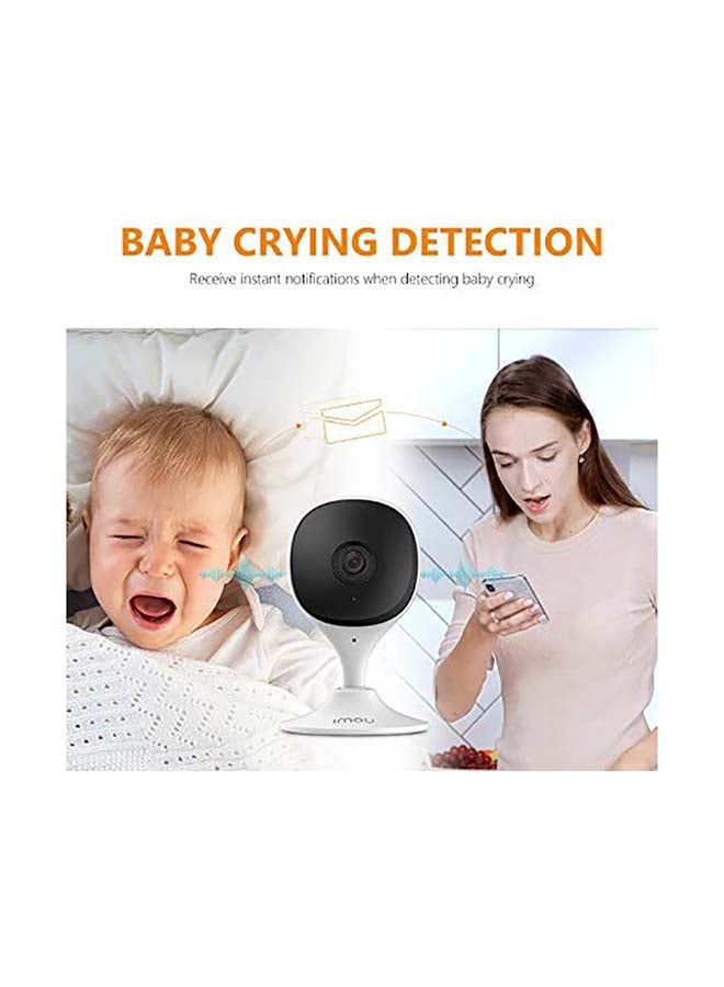 Cue 2C Baby Monitor 1080P WiFi Security Camera/Human Detection/Night Vision/Cloud/SD Card Slot