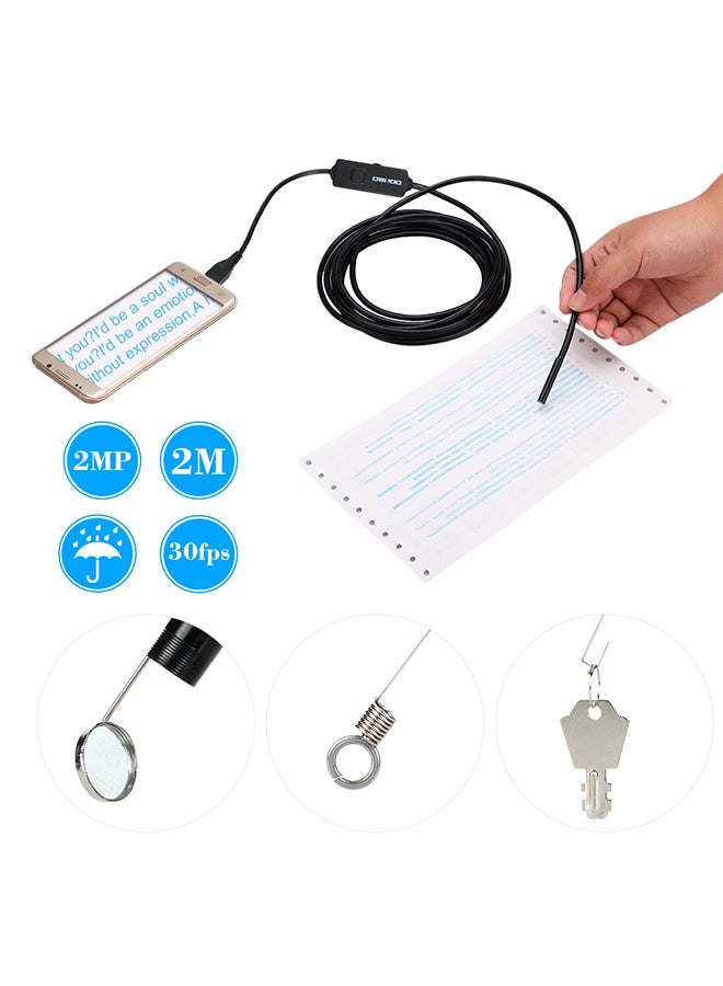 Waterproof Inspection Borescope Black 0.134kg