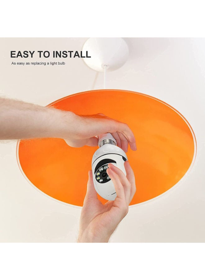Y22-1080P light bulb IP Camera Camera dual light HD night vision wireless camera wifi camera cloud table lamp