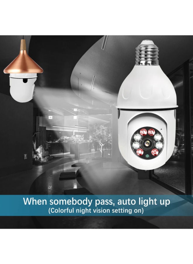 Y22-1080P light bulb IP Camera Camera dual light HD night vision wireless camera wifi camera cloud table lamp