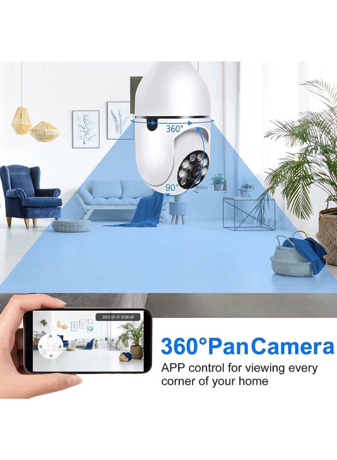 Y22-1080P light bulb IP Camera Camera dual light HD night vision wireless camera wifi camera cloud table lamp
