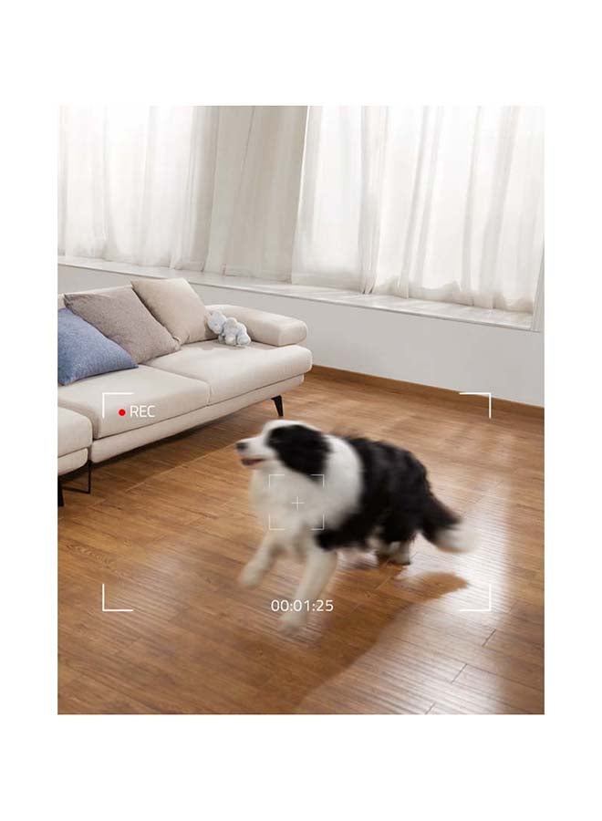 Security Indoor Camera, 2K, Pan & Tilt 360° Horizontally and 100° Vertically, Indoor Security Camera, Wi-Fi Plug-in Camera, Human & Pet AI, Voice Assistant Compatibility, Motion Tracking