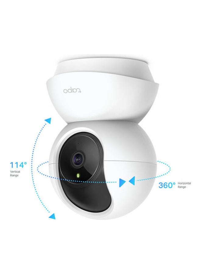 Tapo Pan/Tilt TC70 Smart Security Camera, Indoor CCTV, 360° Rotational Views