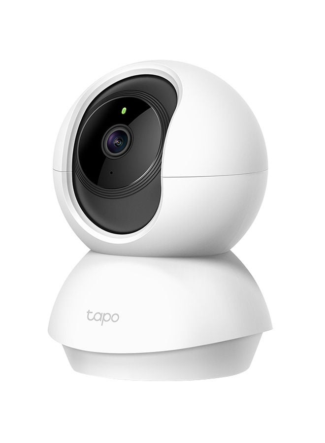 Tapo C200 Pan/Tilt 1080p Full HD Home Security Wi-Fi Camera Live View And Two-Way Audio Night Vision Motion Detection Baby Monitor MicroSD Card Support Works With Google Assistant And Amazon Alexa Remote Management By App