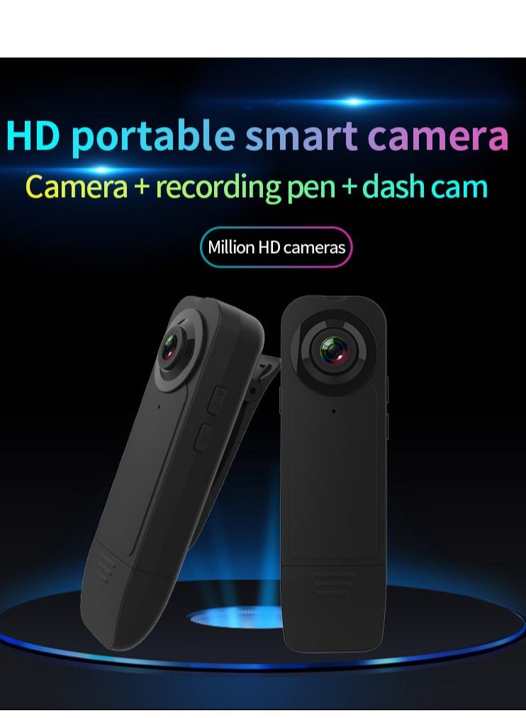 Mini Camera HD 1080P Pen Pocket Cam Micro Video Recorder Night Vision Motion Detection Small Security Camera