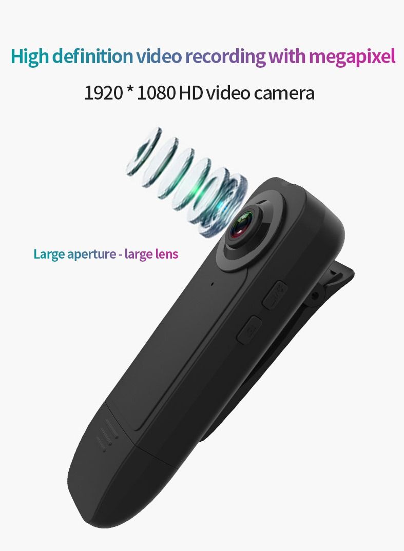 Mini Camera HD 1080P Pen Pocket Cam Micro Video Recorder Night Vision Motion Detection Small Security Camera