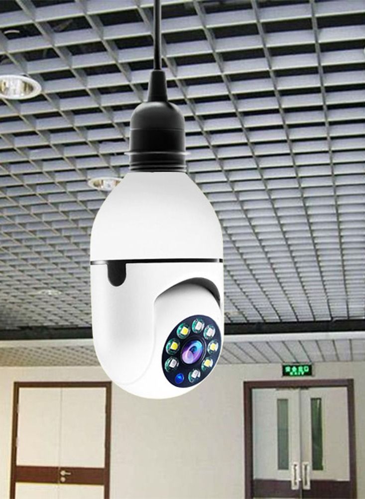 Y23 JXLCAM light bulb IP Camera body motion tracking night vision motion detection two-way audio