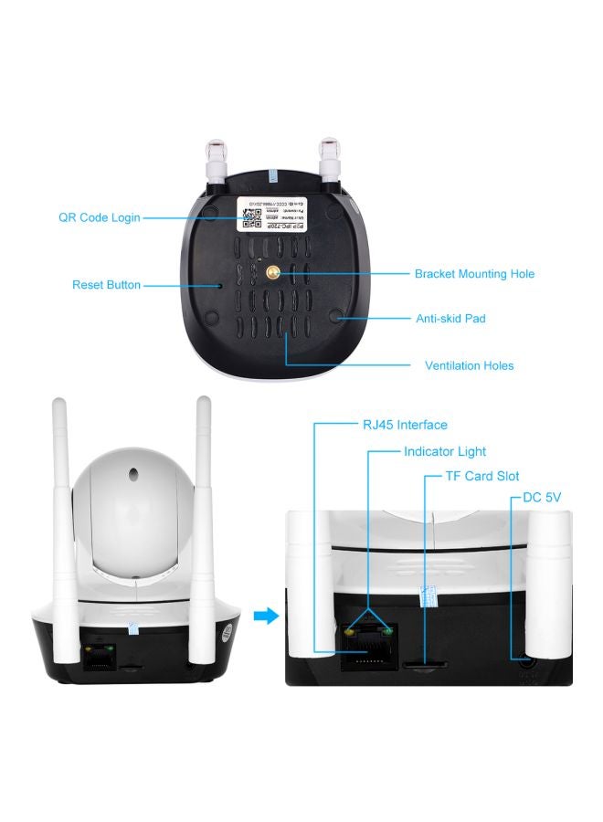 720P Wireless Security IP Camera