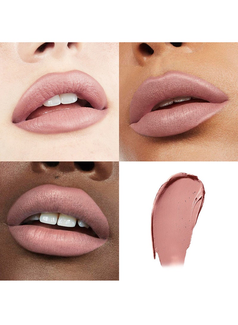 Ultra Suede™ Cozy Lip Crème Mocha Latte - Cool Midtone Brown