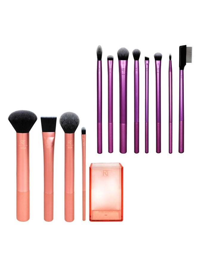 Brush Set (Enhanced Eye, Flawless Base) Set of 1534,1533