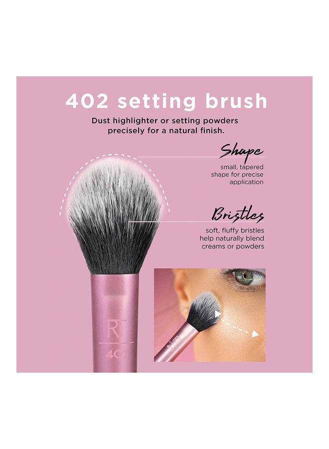 Eyeshadow Brush Set, Makeup With Gel Eyeliner, Flat Eye, And Eyelash Brushes, Sponge Blender For Eyeshadow, Foundation, Blush, And Concealer Set Of 13 Set of 01991,01997