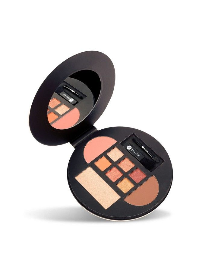 Contour De Force Eyes And Face Palette 01 Warm Win ; Intense Pigmented Long Lasting & Smudgeproof ; Vegan & Crueltyfree ; Multicolor 20.3 Grams