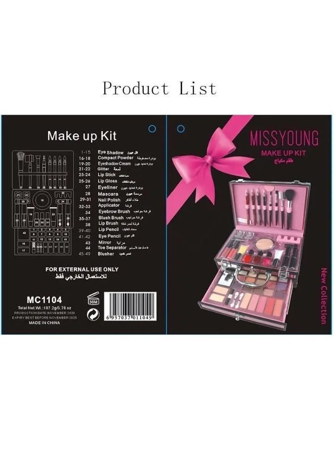 Multipurpose Face Makeup Kit (49 Pieces)