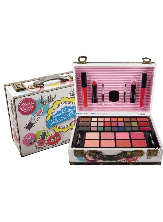 Maleta Vintage Collection Perfect Makeup Kit