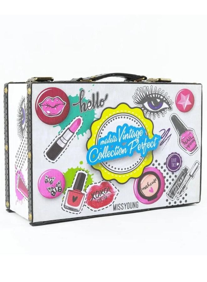 Maleta Vintage Collection Perfect Makeup Kit