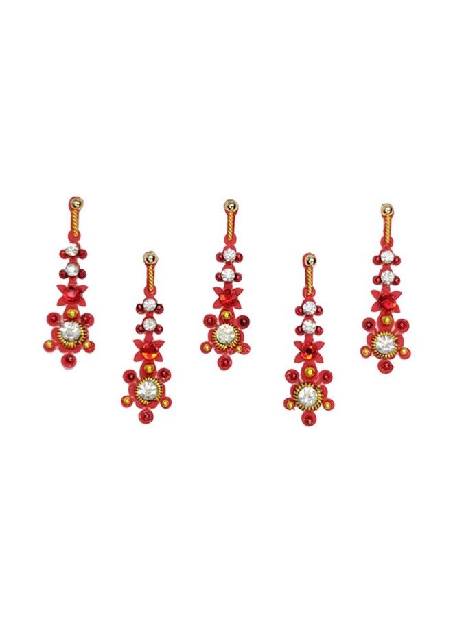 Long Traditional Red Bindi For Women (Bin028)