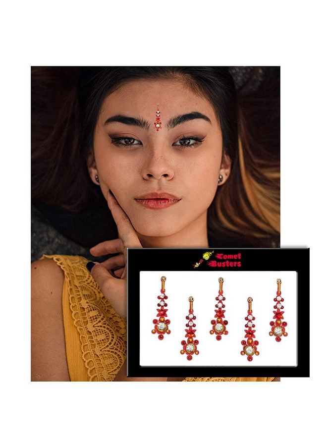 Long Traditional Red Bindi For Women (Bin028)