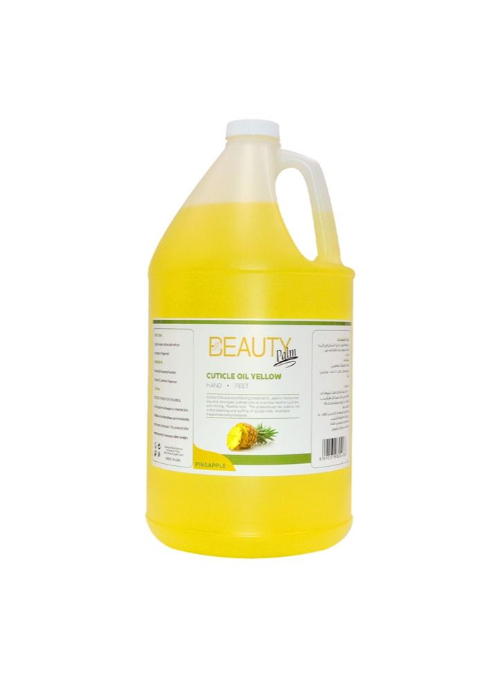 Nail Cuticle Oil Yellow Pineapple 1Gallon