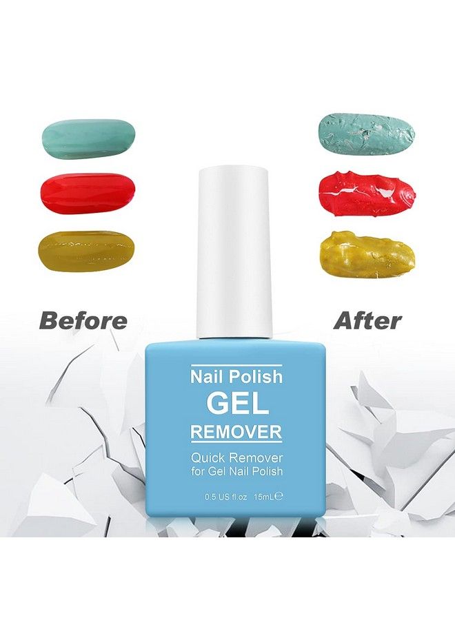 Gel Nail Polish Remover 2 Packmagic Gel Polish Remover Soakoff Gel Polishquickly & Easily Remove Nail Polish In 56 Minsdon