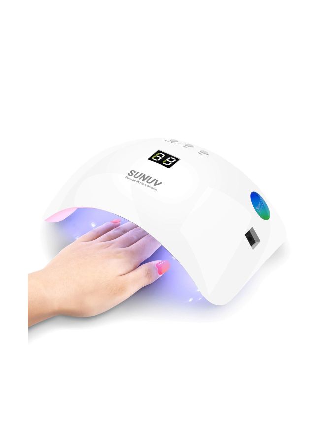 Portable UV Nail Dryer White