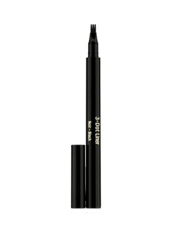 3 Dot Liner 01 Black