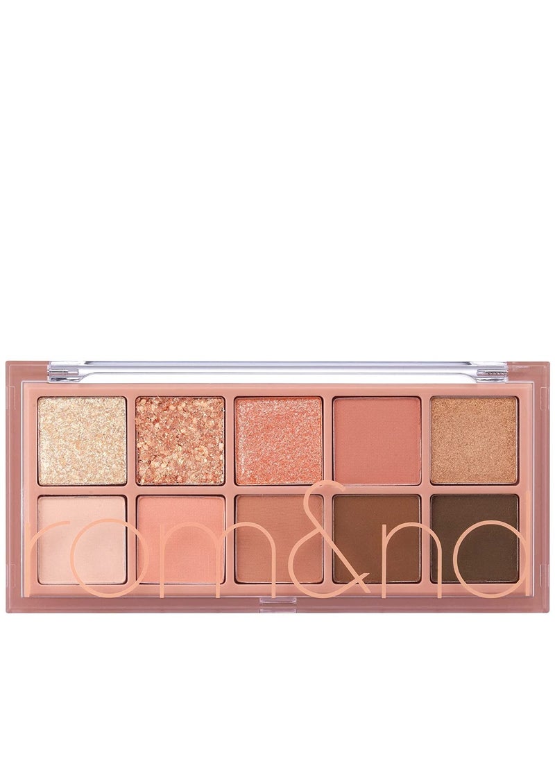 Rom &ND Secret Garden Eyeshadow Palette 10 different colors