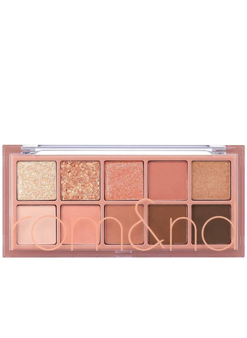 Rom &ND Secret Garden Eyeshadow Palette 10 different colors