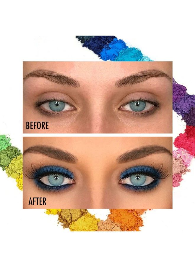 Eyeshadow Palette30 Colors Rainbow Eye Shadow Highly Pigmented Makeup PaletteInclude Primer and Glitter EyeshadowWaterproof And Sweatproof (SPICE)