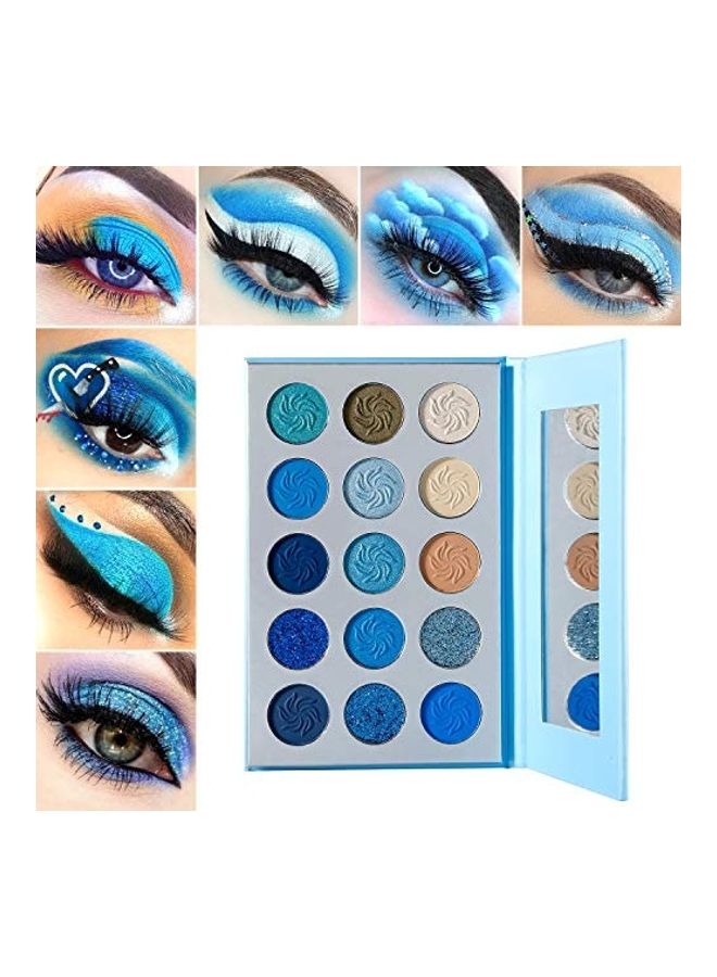 Space Eyeshadow Palette Blue