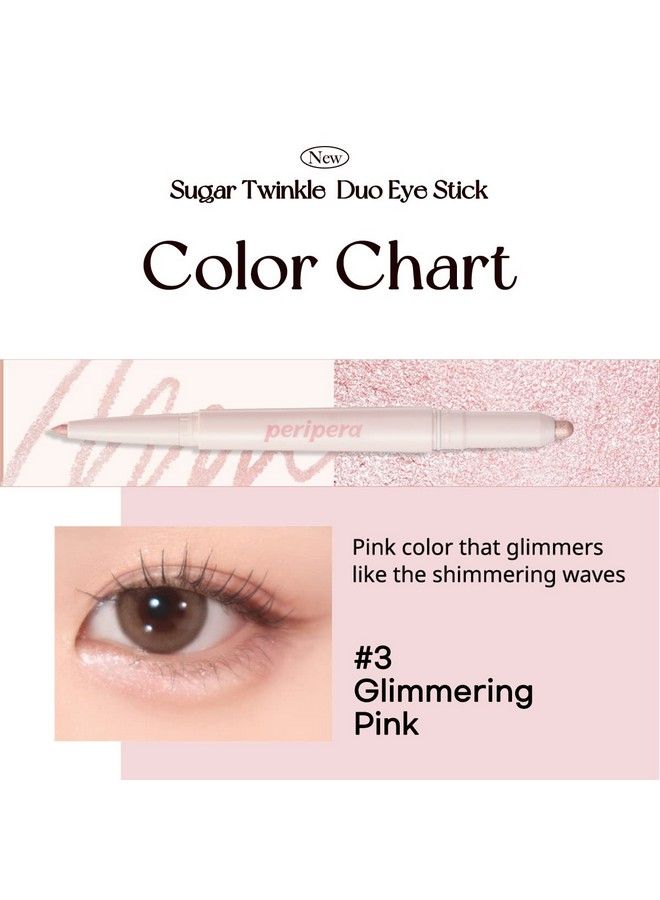 SUGAR TWINKLE DUO EYE STICK (03 GLIMMERING PINK)