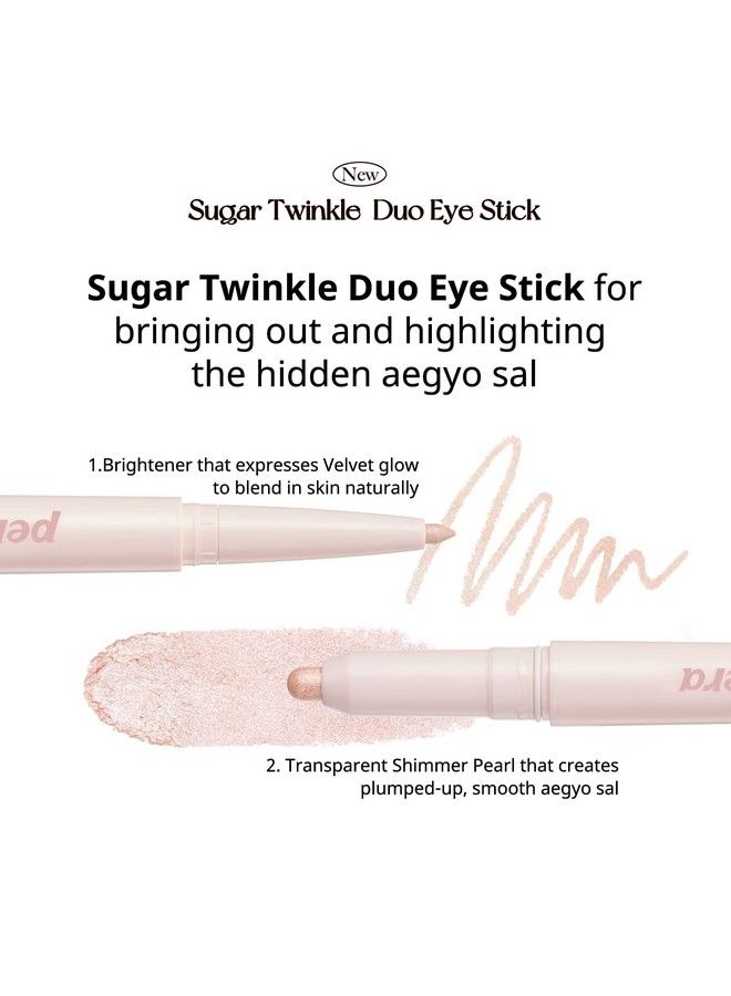 SUGAR TWINKLE DUO EYE STICK (03 GLIMMERING PINK)