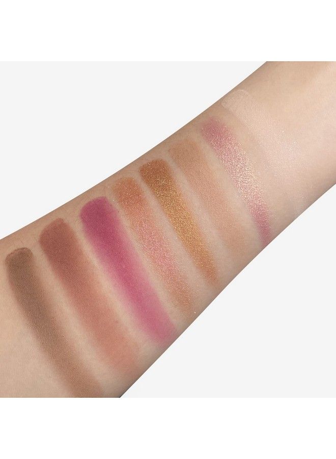 8 Color Eyeshadow Palette with Applicators High Pigment Matte Shimmer Neutral Smoky Eyeshadow Palette Cruenlty Free