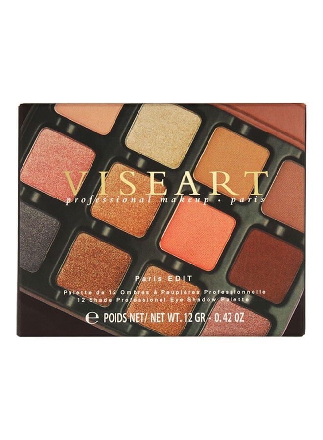 12 Color Eyeshadow Paris Edit