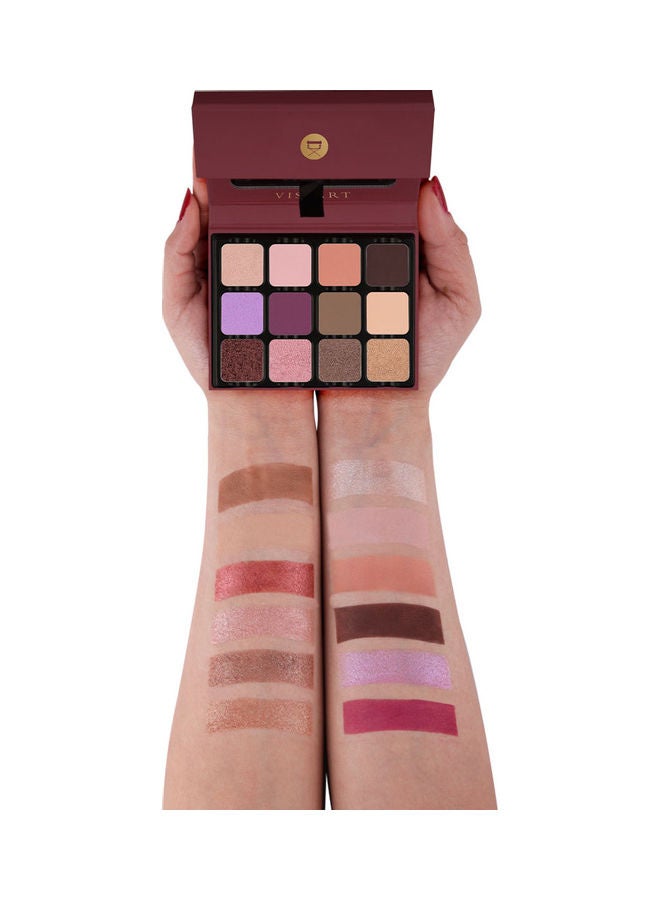 12 Color Eyeshadow Rose Edit - VED002