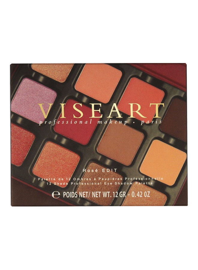 12 Color Eyeshadow Rose Edit - VED002