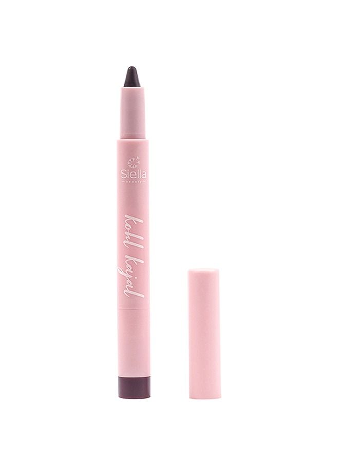 Multi Purpose Plum Creamy Kohl Kajal 0.9gm Long Stay With One Swipe Smooth Application 3-in-1 Kajal Eyeliner Smokey Eyeshadow