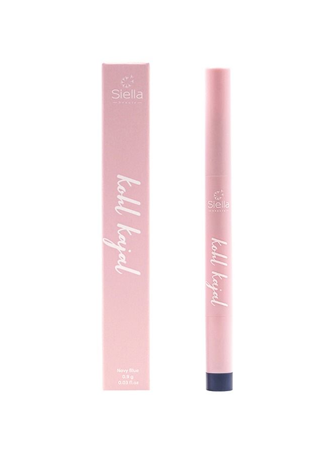 Multi Purpose Navy Blue Creamy Kohl Kajal 0.9gm Long Stay With One Swipe Smooth Application 3-in-1 Kajal Eyeliner Smokey Eyeshadow