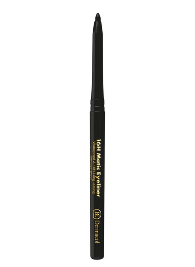 16H Matic Eyeliner Pencil Black