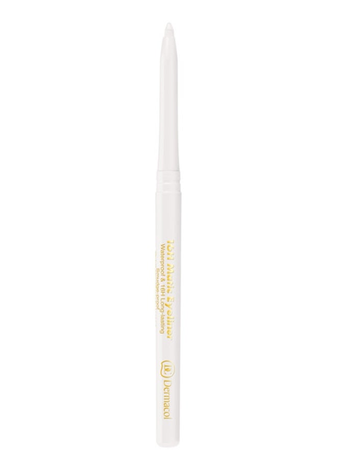 16H Matic Eyeliner Pencil White